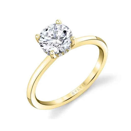 SYLVIE SOLTAIRE HIDDEN HALO SEMI MOUNTING