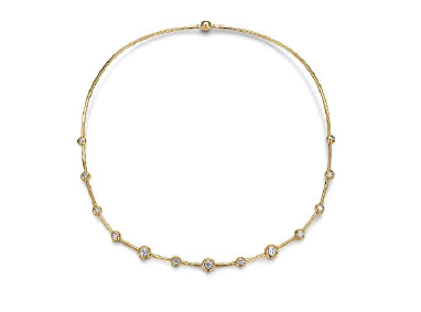 HEARTS ON FIRE 'DREAM' FLOATING DIAMOND CHOKER