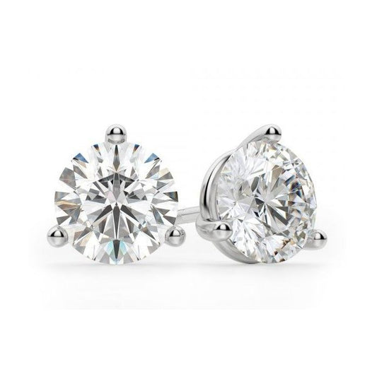 2.00CTTW EARTH MINED DIAMOND STUDS