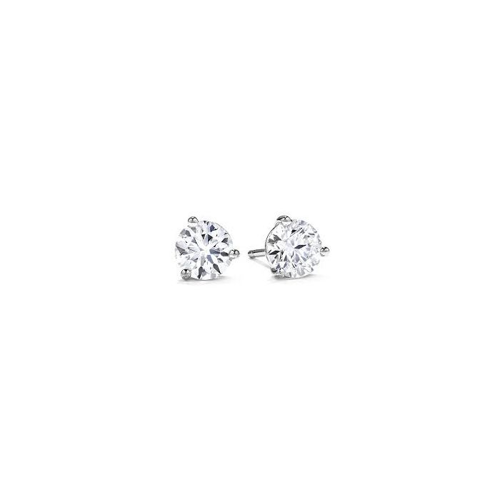 .50 CTTW  EARTH MINED NATURAL DIAMOND STUD EARRINGS