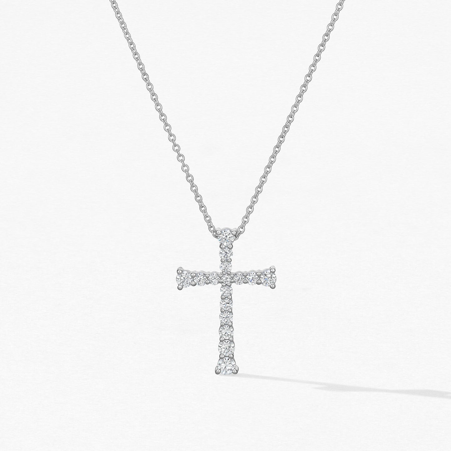 HEARTS ON FIRE DIVINE JOURNEY CROSS - MEDIUM