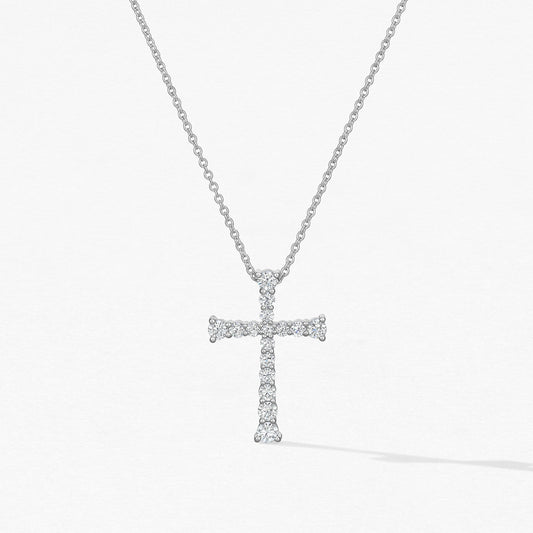 HEARTS ON FIRE DIVINE JOURNEY CROSS - MEDIUM