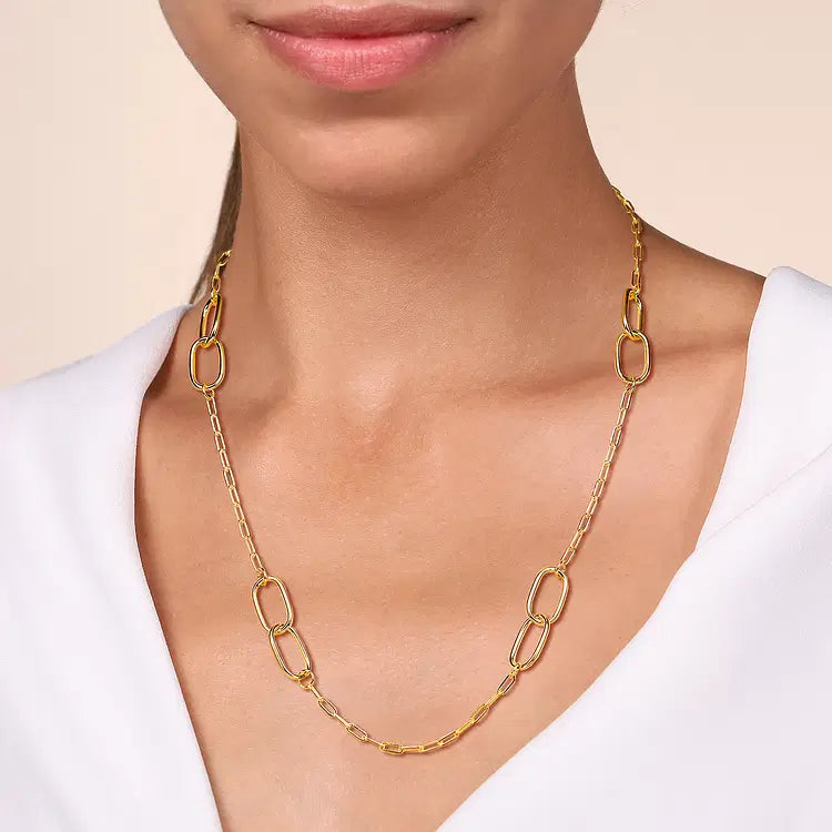 GABRIEL & CO 14K YELLOW GOLD NECKLACE