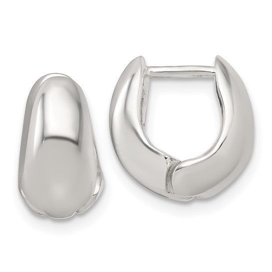 STERLING SILVER HOOP EARRINGS
