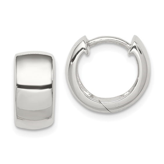 STERLING SILVER HOOP EARRINGS
