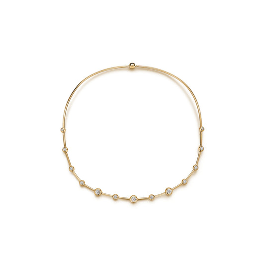 HEARTS ON FIRE 'DREAM' FLOATING DIAMOND CHOKER