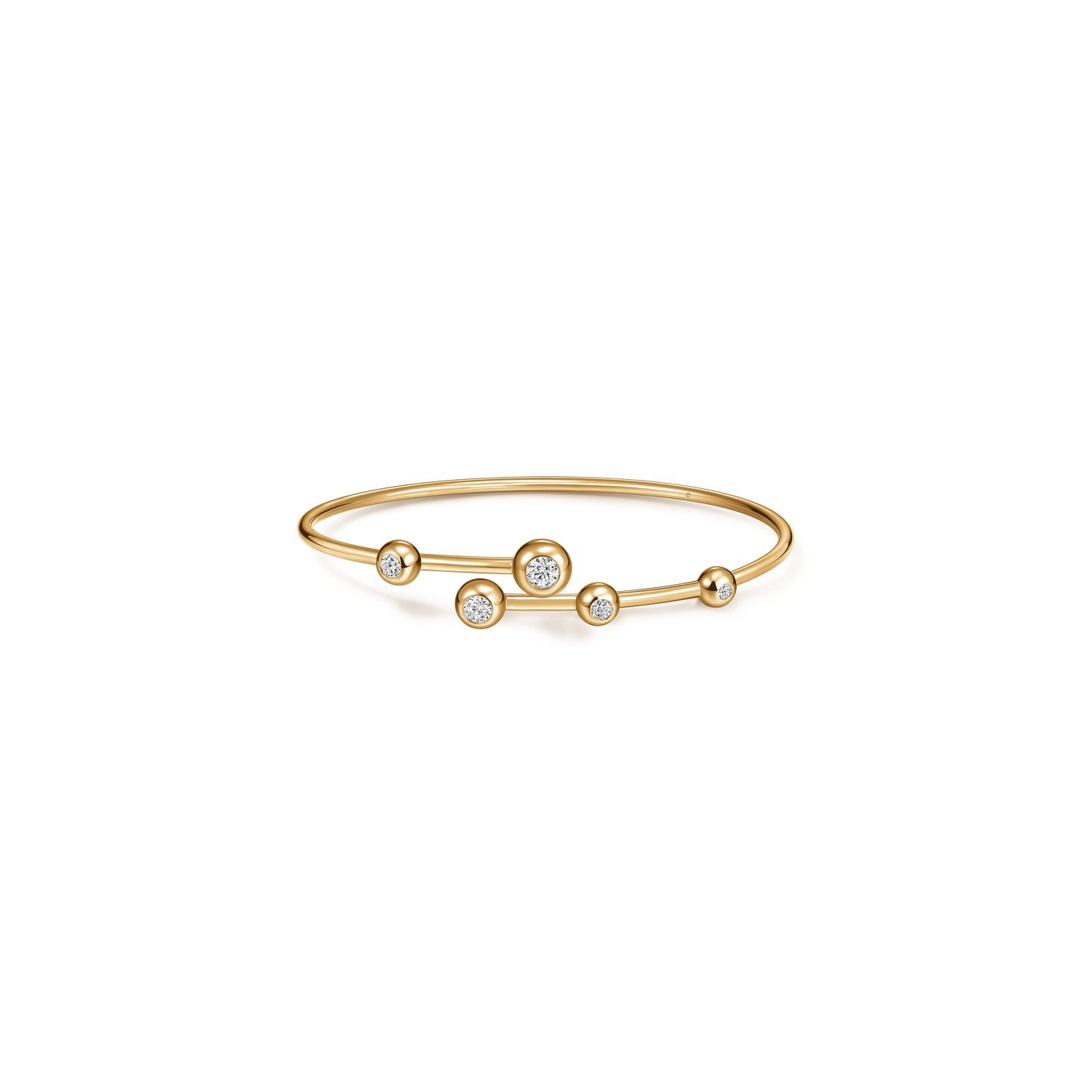 HEARTS ON FIRE 'DREAM' FLOATING FLEX BANGLE