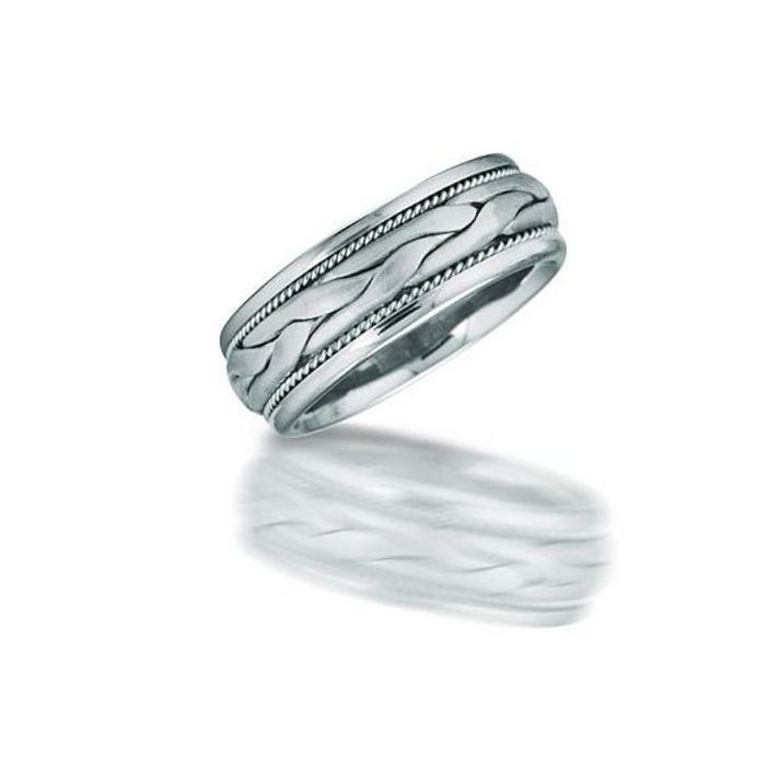 Platinum Men's Wedding Band