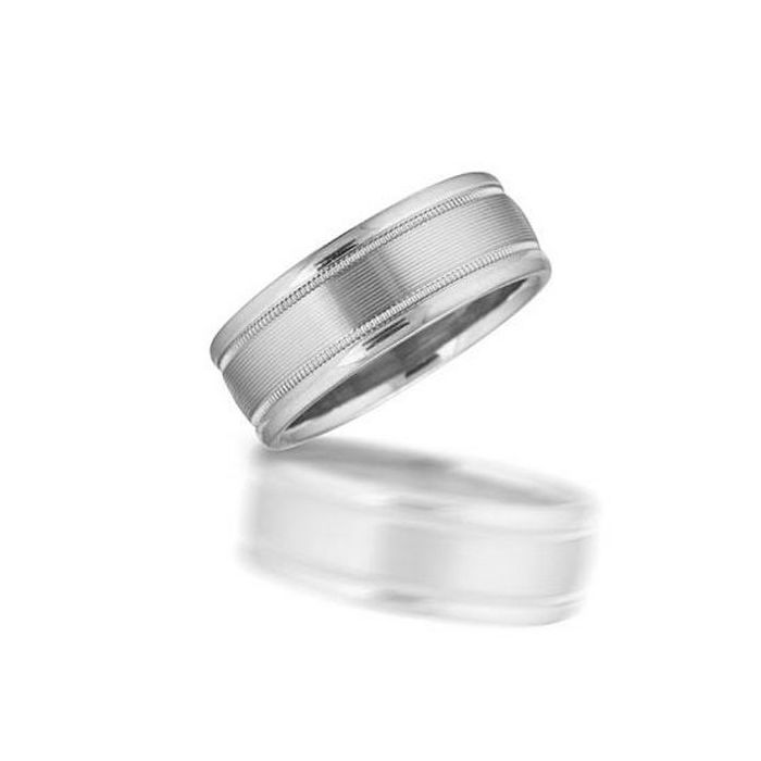 Platinum Men's Wedding Band