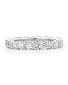 ROUND DIAMOND ETERNITY BAND TOTALING 1.50 CTTW
