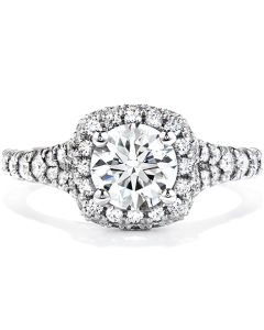 Hearts On Fire 0.78CT Acclaim Engagement Ring