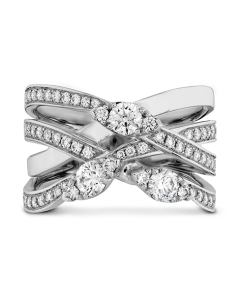 Hearts On Fire Aerial Right Hand Diamond Ring