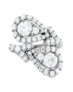 Hearts On Fire Aerial Victorian Bypass Diamond Ring