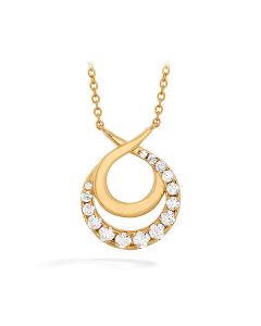 Hearts On Fire  Optima Double Circle Necklace