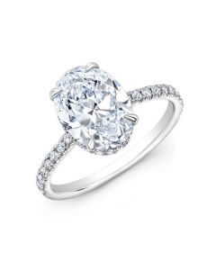 1.80 CT OVAL DIAMOND ENGAGEMENT RING